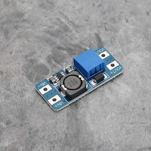 YINETTECH 5Pcs DC-DC Step Up Power Apply Module 2V-24V to 5V-28V DC Voltage Regulator Adjustable Step Up Module Converter, 2A — view 6