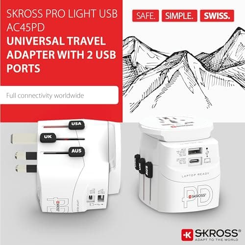 SKROSS PRO Light AC45PD - World Universal Travel Adapter — view 2