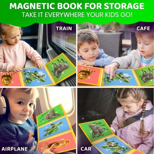 Magnetic Puzzles for 3 4 5 Year Olds - Travel Puzzles for Kids — view 5