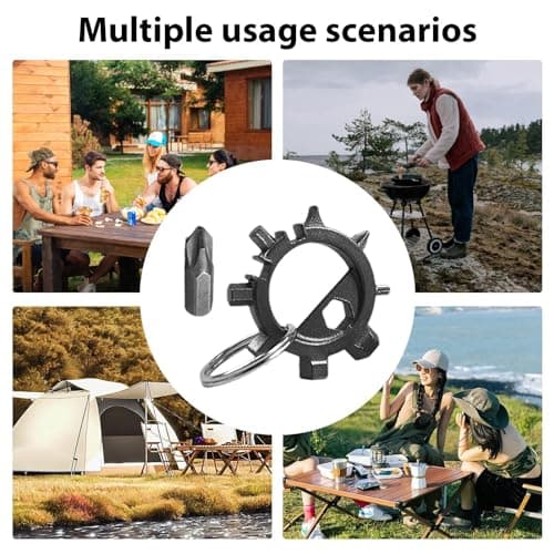 Screwdriver Multi-Tool Screwdriver Repair Tools | Multi-Tool Gadgets, Travel, Camping Trips, Road Repair — view 5