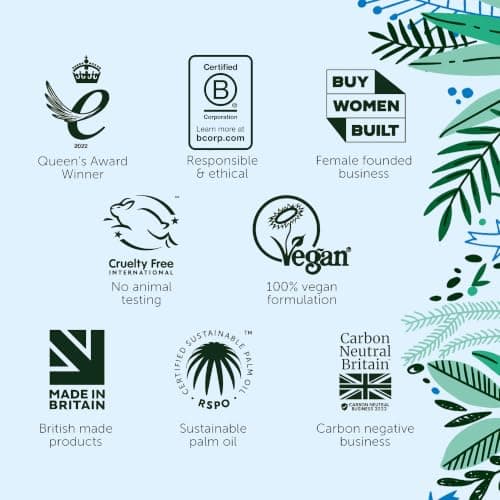 Eco Warrior Charcoal Clear Skin Soap Bar, Grapeseed & Tea Tree, Vegan, 100g — view 6