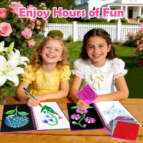 LIKYMO Foil Art - Foil Craft, Birthday Presents Craft Kits for Kids — view 6
