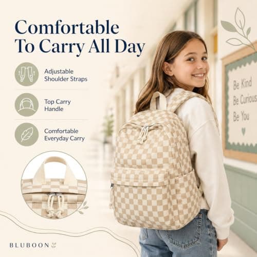 Canvas Duffel Bag Vintage Weekender Overnight Bag Travel Tote Luggage Sports Duffle, Corduroy Brown White, 13.5 x 6.3 x 17.5 inches — view 5