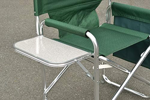 Sun Leisure Directors Folding Chair, Aluminium Frame, Graphite, Side Pockets, Folding Side Table, Fishing, Garden, Camping, Event Chair, Durable, Indoor & Outdoor Use, Portable — view 4