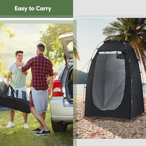 TUKAILAI Pop Up Privacy Tent – Portable Shower & Changing Room for Camping — view 5