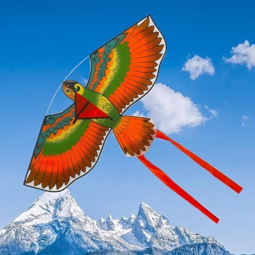 Eagle Kite – Large Outdoor Flying Toy, Lightweight Interactive Kids Kite, Fun Backyard Beach Sport Toy-| Boys Girls Travel And Sports Activity-For Park, Garden, Beach, And Outdoor Play — view 2
