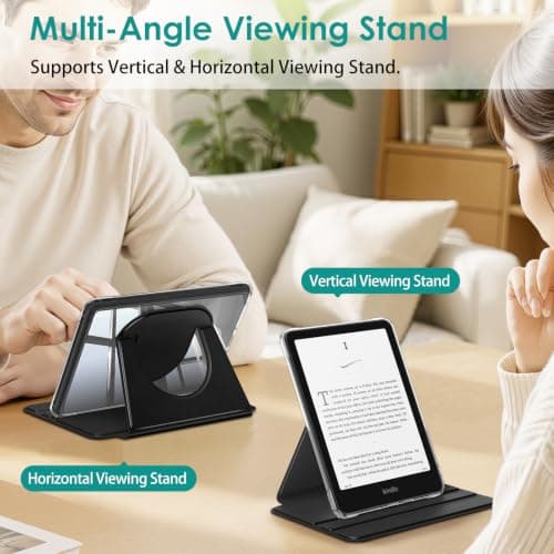 FINTIE Rotating Case for 7"Kindle Paperwhite 12th Gen 2024/Kindle Colorsoft — view 3