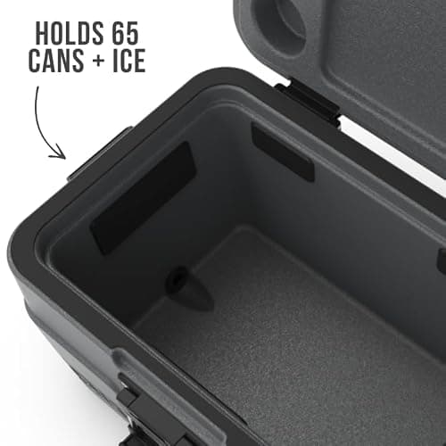 Rugged Road V2 Floating Cooler with 7 Day Ice Retention, Ultralight Design (Gunmetal Gray, 65 Can) — view 4
