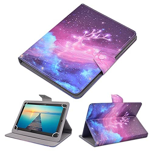 KATUMO Universal Case for All 10 inch Tablet,Case for 10.1 inch Tablet Case Cover, Travel Portable Protective Folio Leather Stand Shell Case for All Kinds of 9.6-10.5 inch Android/iOS/Windows Tablet — view 3