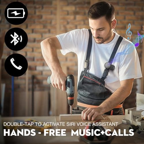 VkingMoR Mini Bluetooth Speaker, Clip-On Portable Speaker with Built-in Mics Hands-Free Music and Calls for Hiking/Biking, Waterproof Adjustable Volume Wearable Bluetooth Speakre, Gifts for Women/Men — view 6