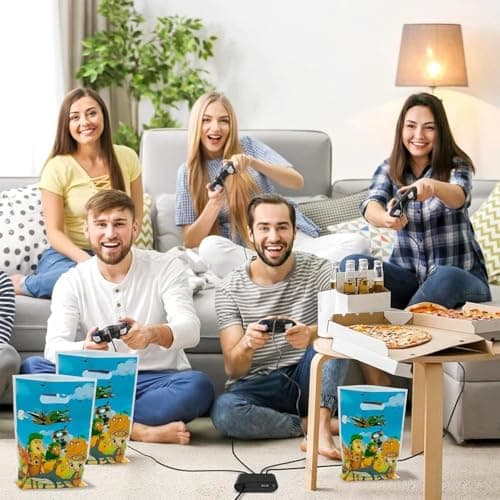 Nymora Italian Brainrot Cartoon Animal Party Favor Bags, 20 Pack Gift Bags for Birthday Celebrations — view 6