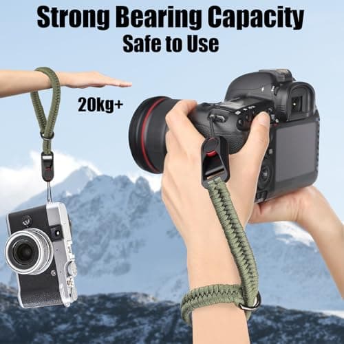 Camera Strap Quick Release Paracord Rope Camera Wrist Straps Adjustable — view 6