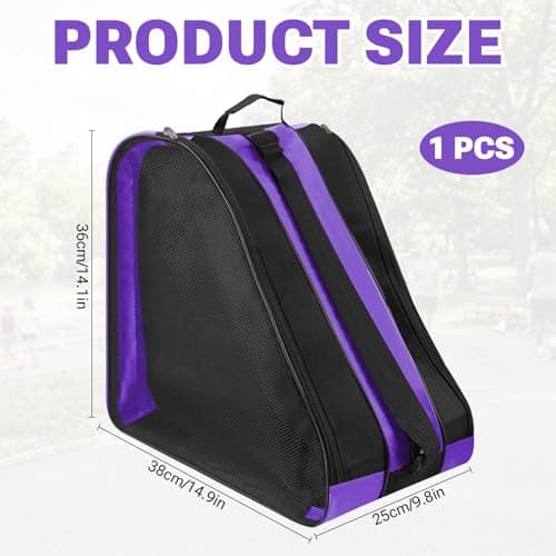 WZHHDM Roller Skate Bag, Ice Skate Bag Unisex, Figure Skating Skate Bags — view 2