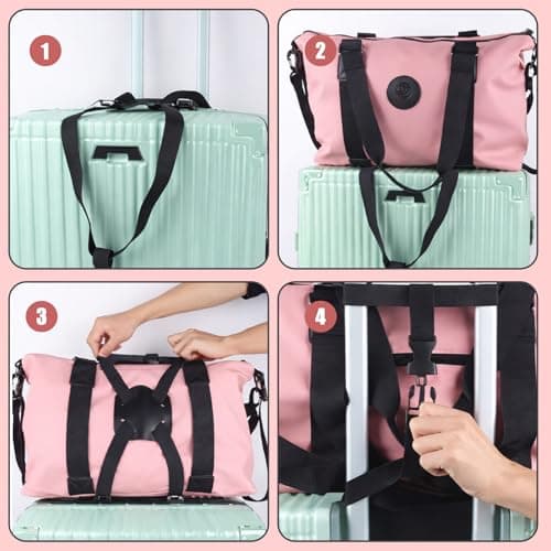 3 Pcs Luggage Connector Straps for Suitcases, Adjustable Luggage Straps for Travel, Can Hold Multiple Bags for a Seamless Travel Experience — view 5