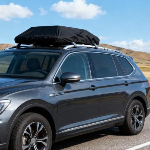 Waterproof Car Roof Cover, Cargo Carrier, Foldable — view 3