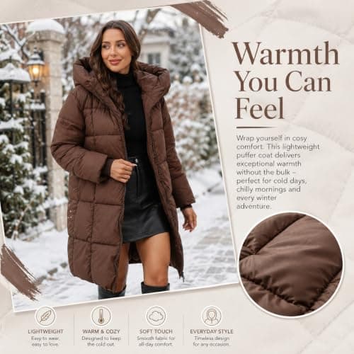 Winter Coats for Women UK Puffer Jackets Ladies Warm Oversized Jacket women's coats fleece lined waterproof coat women packable puffer jacket festival poncho waterproof adult travel rain poncho — view 6