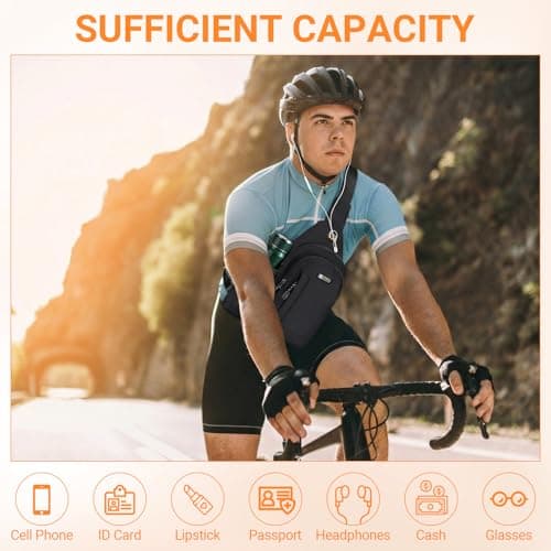 LAILAILE Man Bags for Men Crossbody – Waterproof Anti Theft — view 6