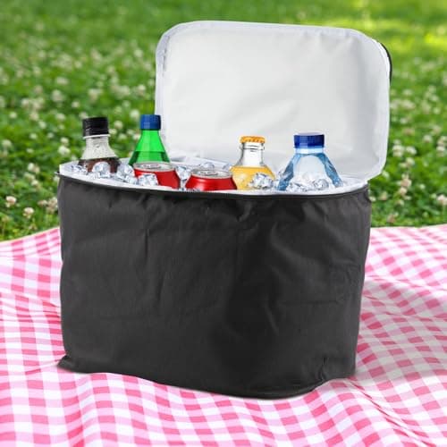 Daniel James 15L Insulated Cooler Bag - Large Leakproof Insulated Cool Bag for Lunch, Picnic, Beach & Travel - Water-Resistant & Leakproof Portable Cooler Box - Single or 2-Pack, 15-Litre (2) — view 4