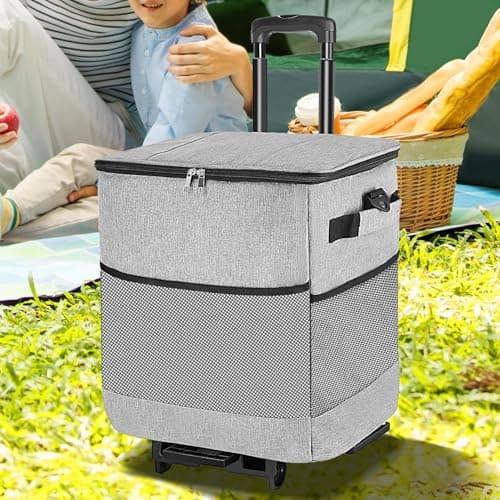 Coolers With Wheels And Handles Portable Leakproof Insulated Waterproof — view 2
