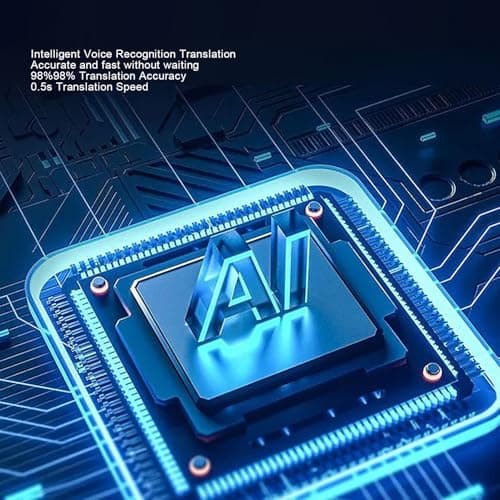 Cocoarm AI Language Translator Device Aluminum Alloy Video and Voice Call Translator 138 Plus Languages Bluetooth 5.2 Magnetic Phone Stand for Travel Meetings Phones — view 3