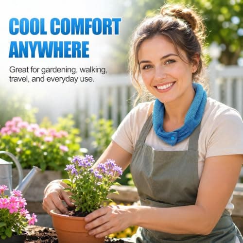 Higijapuf 3 Cooling Towels for Neck Ice Towel Gym Sports Hot Weather — view 5