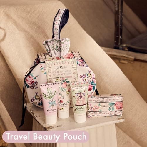Cath Kidston Hand & Body Cream & Wash 3x 30ml, Soap 100g, Travel Washbag — view 2
