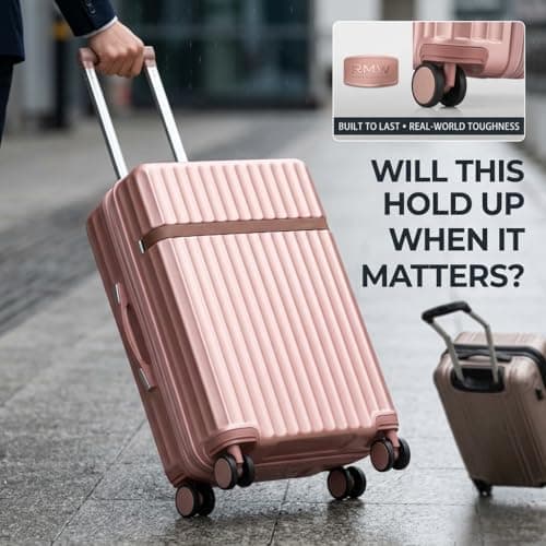 RMW Suitcase 28 Inch Large Hardshell Lightweight Check-in Luggage ABS+PC — view 2