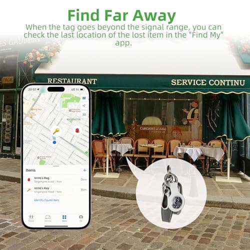 4 Pack Air Tracker Tags Compatible with Apple Find My App (iOS Only) — view 5