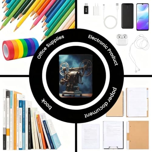 Waterproof Book Sleeve with Zipper & Front Pocket Book Cover Protector — view 5