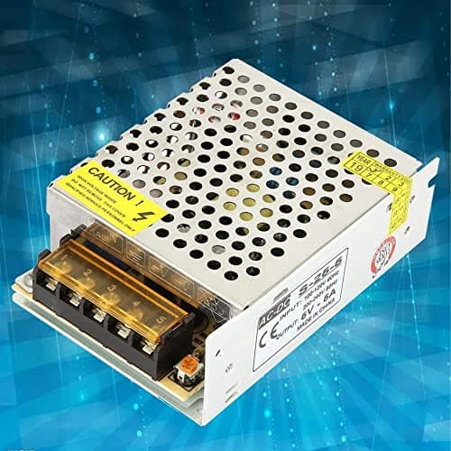 Switching Power Supply, 5V 5A 25W Constant Voltage LED Power Transformer with Overload Protection Universal Regulated DC Converter for LED Strip Lights Industrial Control — view 3