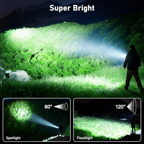 Blukar LED Torch Rechargeable, 800L Super Bright EDC Mini Clip on Torch — view 4