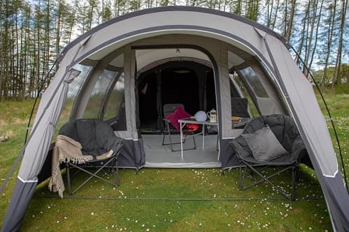 Vango Titan 2 Oversized Camping Chair with Padded Seat & Backrest – Extra Wide Foldable Wrap Around Design, Strong Steel Frame, Supports up to 180kg (Excalibur) — view 2