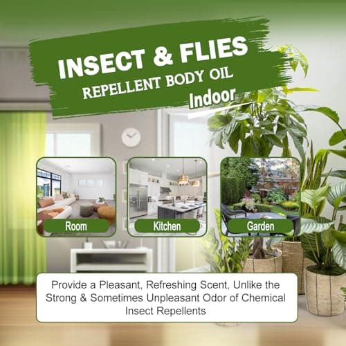 DD Teck Insect & Flies Repellent Body Oil Lavender & Peppermint Essential Oils – Skin Friendly Bug Protection for Indoor, Outdoor, Travel & Home Use (10ml Spray) — view 3