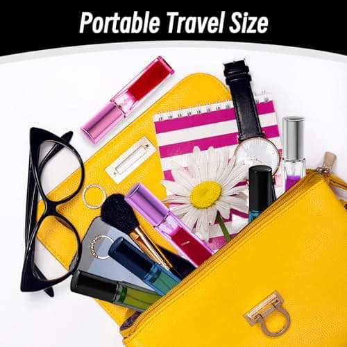 Bohoray 6PCS Perfume Atomiser Refillable, 8ml Clear Glass Perfume Travel Bottle with 5 Distribution Accessories, Travel Perfume Atomiser Refillable for Purse Handbag Pocket Luggage（Navy Blue） — view 5