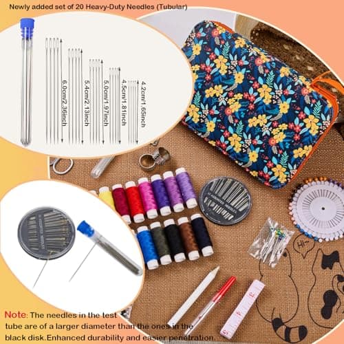 Bobode Travel Sewing Kit for Adults,Arts & Crafts, Emergency,Beginners — view 6