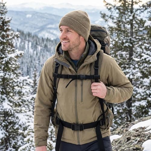 2 Pack Adjustable Backpack Chest Strap, Rucksack Harness Belt for Hiking — view 4
