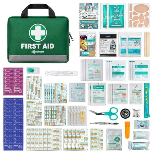 210 Piece Premium First Aid Kit for Car, Home, Travel, Workplace & Outdoors