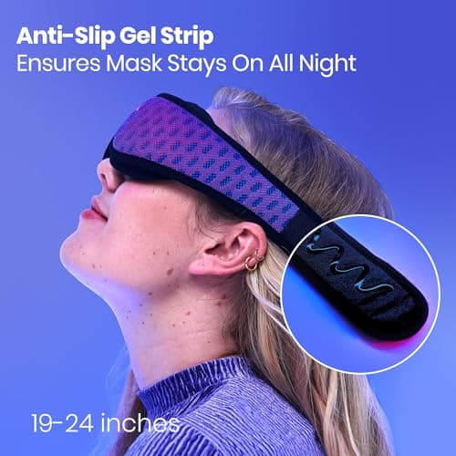 Manta Pro Sleep Mask - 100% Light Blocking Sleep Mask for Side Sleepers, Breathable and Comfortable for Sleep/Travel/Nap/Shift Work — view 5