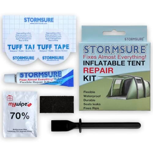 Stormsure Inflatable Tent Repair Kit for Waterproof, Flexible Repairs