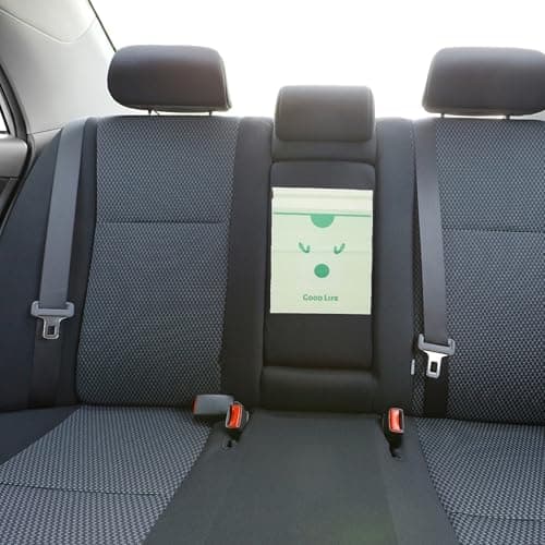 TINEASUR Disposable Storage Pe 10pcs Car Bags Garbage Material Green with Convenient No Trace Adhesive and Car Interior Use for Travel and Motion Sickness — view 4