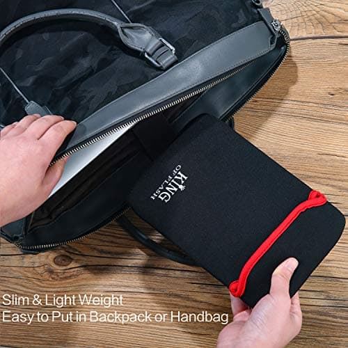 6" Black Slim Soft Neoprene Sleeve for e-Reader eBook Android Tablet PC MID Netbook Sleeve Pouch Neoprene Protective Cover Case — view 2
