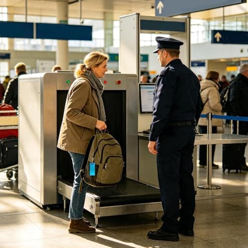 Luggage Tag, Portable Erasable Safe Aluminium Identifier, Metal Suitcase Tag - For Travel Trips Holiday Bags Suitcase Airports Airplanes — view 3