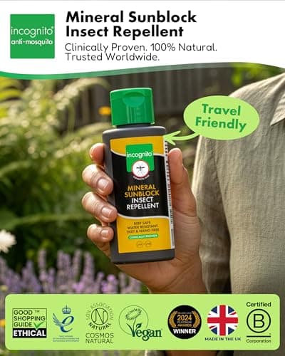 Incognito SPF30 Sun Cream Mosquito Repellent Moisturiser 100ml — view 2