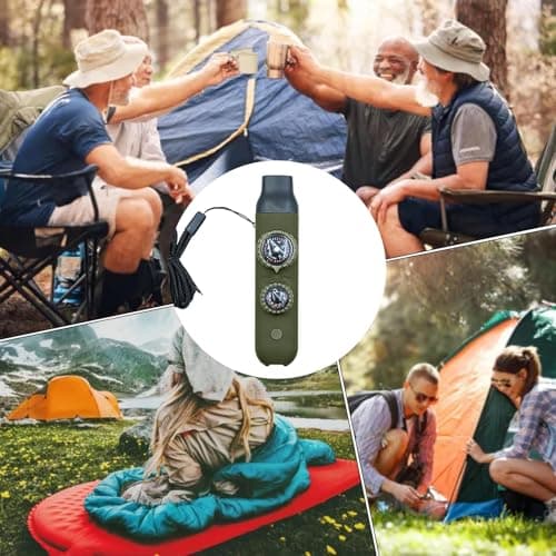 Survival Whistle with Compass 7-in-1 Outdoor Safety Gear — view 4