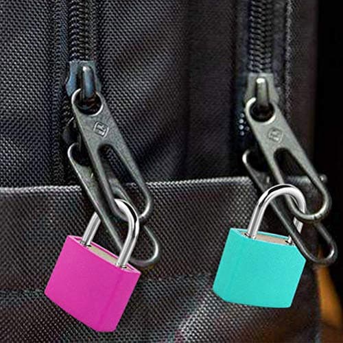 6 Pcs Suitcase Locks with Keys, Small Padlocks Luggage Locks — view 6