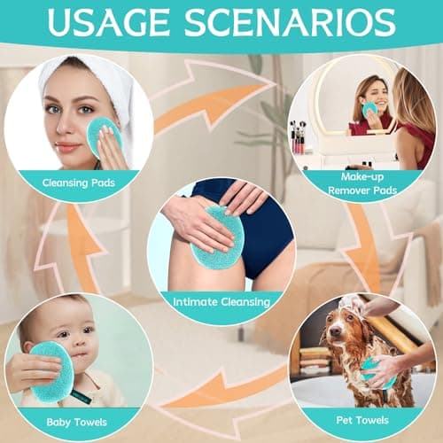 Portable Bidet with Intimate Washcloths - Bottle Postpartum Essentials, Perineal Bottle for Postpartum Care,Travel Bidet with Storage Bag,Perineal Spray (Green) — view 5