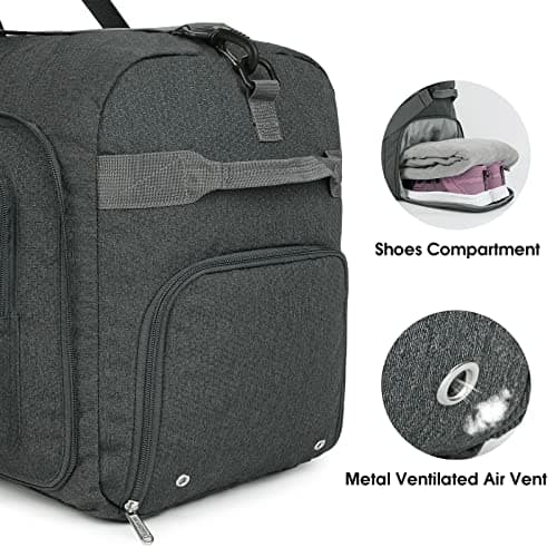 WANDF 65L Large Travel Holdall Duffle Luggage Bag Foldable — view 4