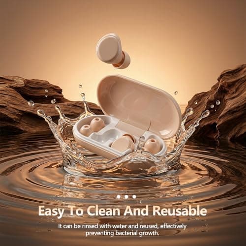Ear Plugs for Sleep, 36dB Noise Canceling, Silicone Ear Plugs for Sleeping — view 6