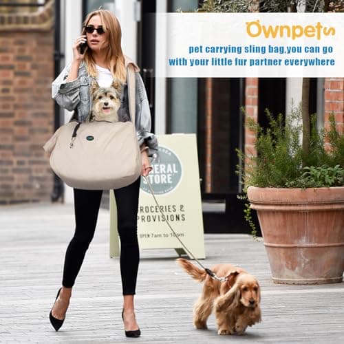 Ownpets Pet Sling Carrier, Fits 6.5 to 9kg Medium Dog/Cat — view 6