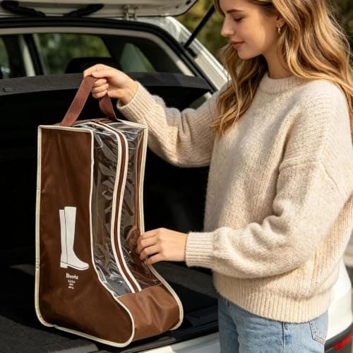 2 Set Boot Storage Bag for Travel and Daily Use — view 6